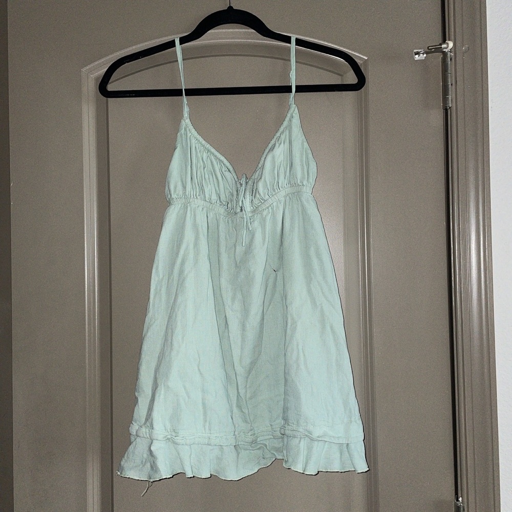 princess polly linen mini dress size 4